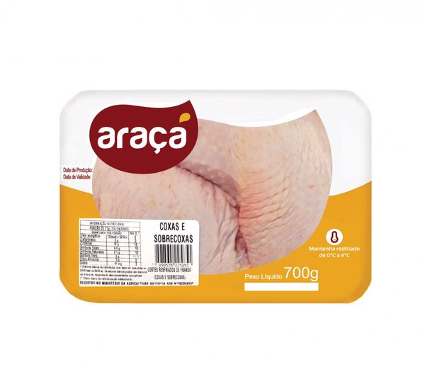 THIGHS AND THIGHS from 브라질 supplied by Agroaraca - With Skin (=Skin On) 닭고기 가공품