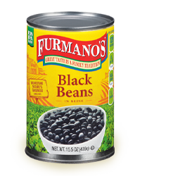 Black Beans from United States supplied by Furman Foods, Inc. - Canned Black Bean