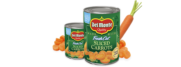 Sliced Carrots from 미국 supplied by Del Monte Foods - Can 당근 가공품