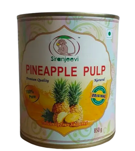 Organic Pineapple Pulp from 인도 supplied by Ammu Inc. - Pulp 통조림 또는 병에 든 파인애플