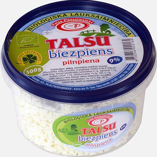 Cottage Cheese from Latvia supplied by Talsu Dairy Farmers - Pasteurized Cottage Cheese