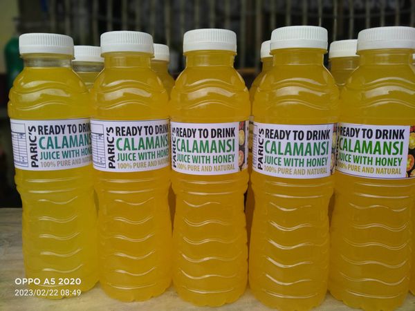 PARIC's Ready-To-Drink Calamansi Juice with Honey 100% Pure and Natural from Philippines supplied by Pakyas Association of Rural Improvement Club - Normal Value Added Calamansi