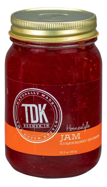Strawberry-Rhubarb Jam from 미국 supplied by The Dutch Kettle, LLC. - Jam 기타 과실잼