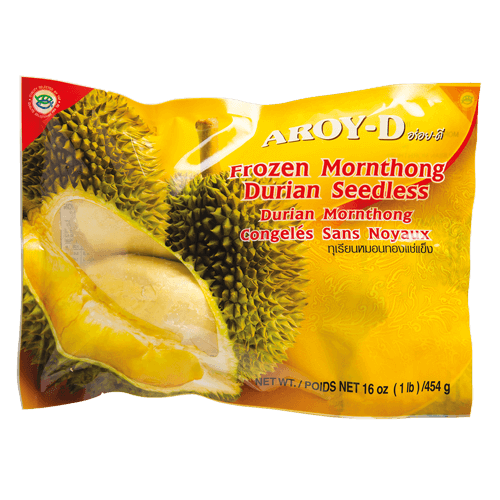 Frozen Monthong Durian Seedless in Vacuum from Thailand supplied by THAI AGRI FOODS PUBLIC COMPANY LIMITED - Montong (=Munthong=Monthong) Fresh Durian