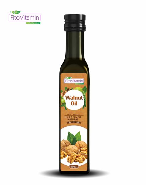 Walnut Oil from Ukraine supplied by “ZHEMCHUZHYNA POLESSIA” TM (POLESSIAN PEARL) - As per customer's request Walnut Oil