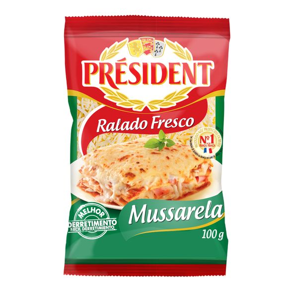 Fresh Grated Mozzarella Cheese from 브라질 supplied by President - Grated 모짜렐라 치즈