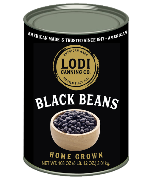 Canned Black Beans from United States supplied by Lodi Canning Company - Preserved - in Water Canned or Jarred Common Beans