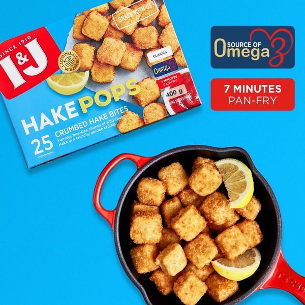 Crumbed Hake Bites from 남아프리카공화국 supplied by Irvin & Johnson Ltd (I & J) - Breaded 헤이크 가공품