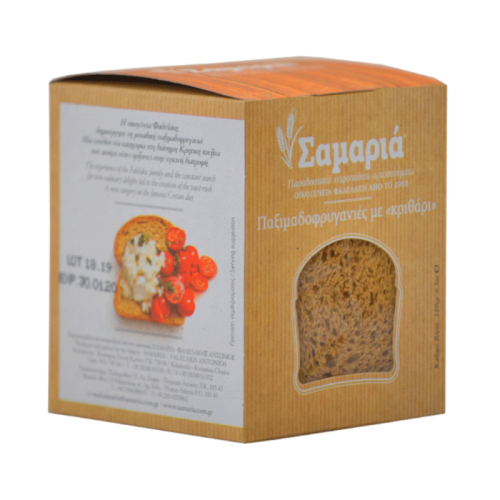 Breadcrumbs with Barley from 그리스 supplied by Falelakis Antonios Samaria - Bar 베이커리 및 빵류