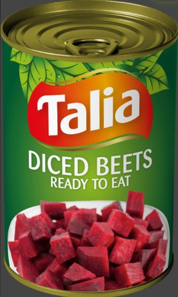 Diced Beets from 튀르키예 supplied by Talia Foods - Red 비트 가공품