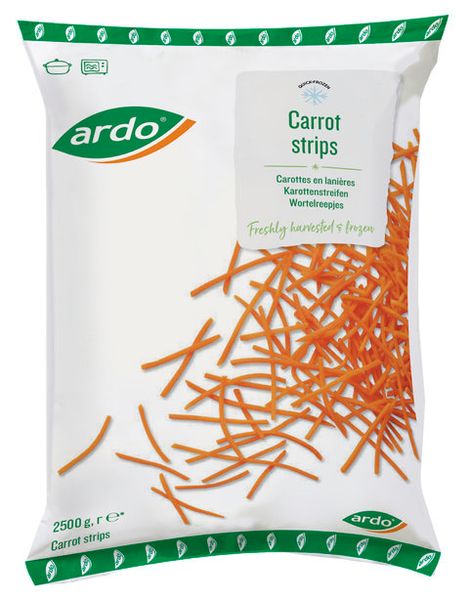 Carrot Strips from 포르투갈 supplied by ARDO ALPIARCA – MONLIZ SA - Strips 신선 당근