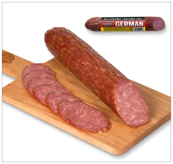 Dried Salami from 캐나다 supplied by Great Canadian Meat Company - Seasoned 살라미