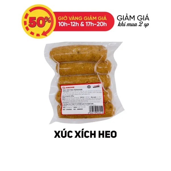 HomeCook Pork Sausage from 베트남 supplied by Homefarm International Joint Stock Company - Pork Sausage 소시지