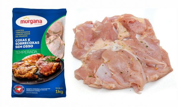 Thighs and Thighs Without Bone Frozen Seasoned from 브라질 supplied by Frangos Morgana Abate de Aves LTDA. - 허벅지 냉동 닭고기 부위