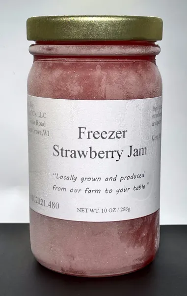 Freezer Strawberry Jam from 미국 supplied by Land of Oos - 잼 및 마멀레이드 딸기잼