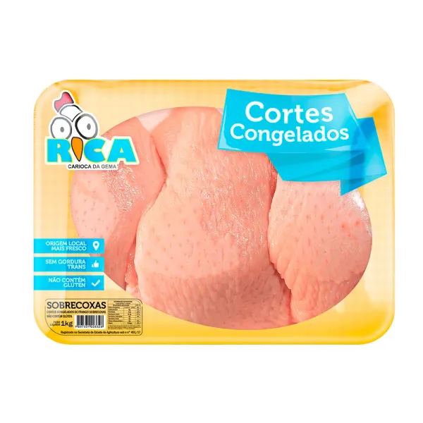 Frozen Chicken Thigh from 브라질 supplied by Rica Alimentos - 허벅지 냉동 닭고기 부위
