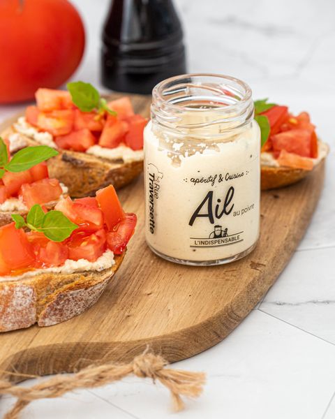 Garlic Paste from 프랑스 supplied by Rue Traversette - Jar 마늘 가공품