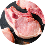 Pork from 우루과이 supplied by Nares Group - Light Processed (1080 g) 신선 돼지고기 햄 및 목살