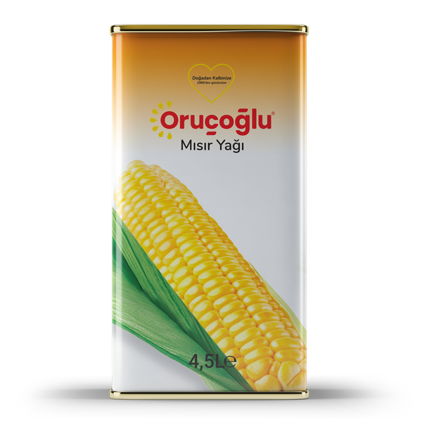 Corn Oil Tin from 튀르키예 supplied by Orucoglu Yag Sanayi - Metal Tin 옥수수기름