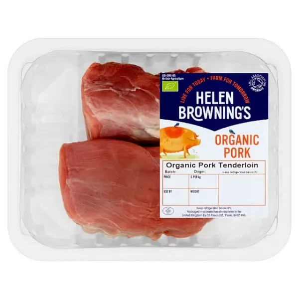 Organic Pork Tenderloin from United Kingdom supplied by Helen Browning’s Organic - Soft Other Fresh Pork Cuts