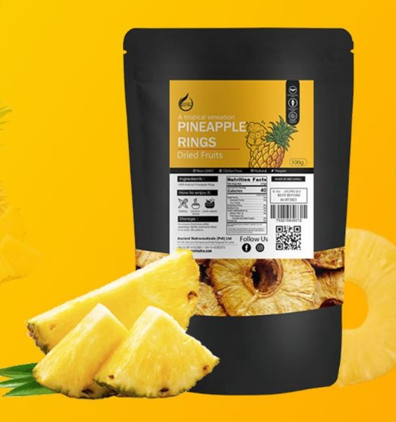 Dehydrated Pineapple from Sri Lanka supplied by E-Silk Route Ventures (Pvt) Ltd - Yellow Fresh Pineapple