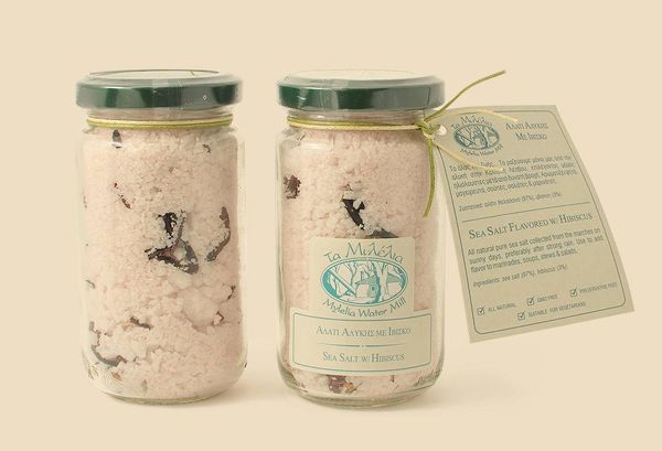 Salt from Greece supplied by TA MYLELIA - CHRISTINA PANTELEIMONITIS LTD - Infused (=Flavored) Salt