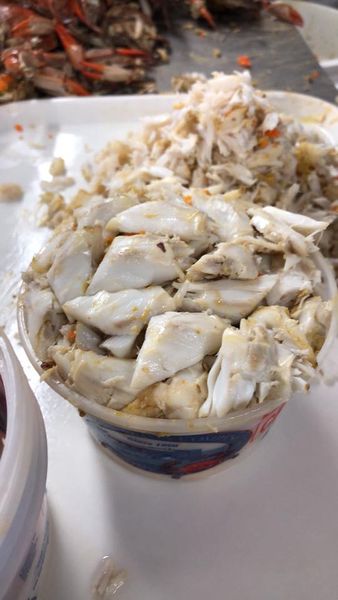 Crab Meat from 미국 supplied by J.M. Clayton Seafood Company - Frozen - Block Frozen 게살