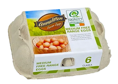 Fresh Chicken Egg from Ireland supplied by Annalitten Foods Ltd - 10 pieces Chicken Egg