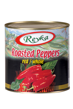 ROASTED PEPPER from 튀르키예 supplied by Reyka - Preserved - in Oil 통조림 또는 병에 든 고추