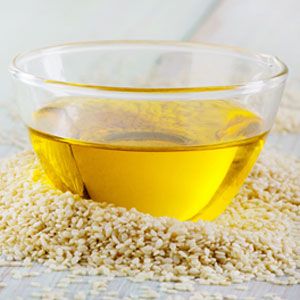 Sesame Oil from 인도 supplied by NARAYANI NATURALS - yellow 참기름