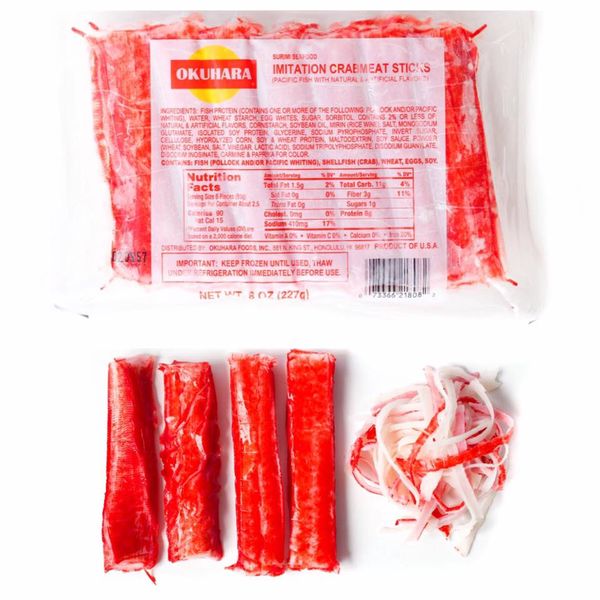 Crab Sticks from 미국 supplied by Okuhara Foods - Frozen 기타 수산물 가공품