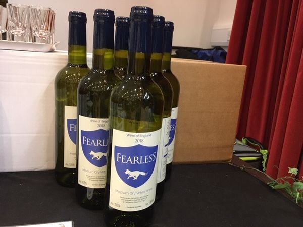 Fearless from United Kingdom supplied by Rothley Wine Estate, Kingfishers Pool Vineyard (wines sold by Rothley Wine Ltd) - White Wine