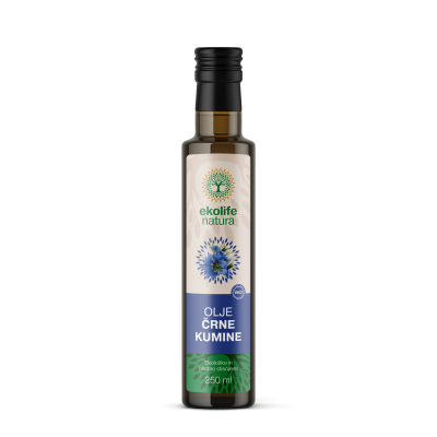 Black Cumin Oil from Slovenia supplied by Ekolife Natura d.o.o. - Cold Pressed Black Cumin Oil