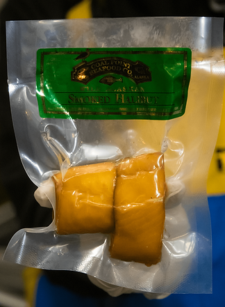 Smoked Halibut from 미국 supplied by Coal Point Seafood Co - Fresh (=Chilled=Raw) 냉동 준치