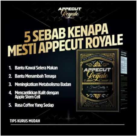 Appecut Royal Function from Malaysia supplied by CSST RESOURCES - Coffee Drinks