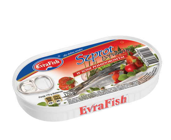 Canned Sprat from Poland supplied by STEK-ROL Andrzej Barszcz sp.j. - Seasoned - Marinated Frozen Sprat