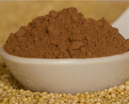 Cocoa Powder from Peru supplied by Mother Jungle Herbs Inc - Brown Cocoa Powder