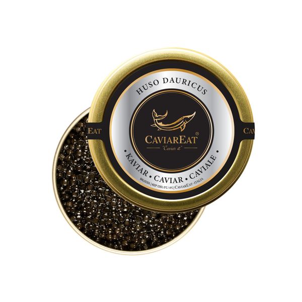 Caviar Huso Dauricus from 이탈리아 supplied by Truffleat - Farmed (=Captive Bred=Cultured) 캐비아