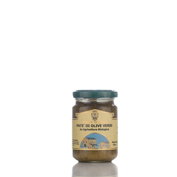 Principe di Gerace® Organic Green Olives Patè , 100% Product of Italy from 이탈리아 supplied by Mediterranea Foods - Pasteurized 올리브 가공품