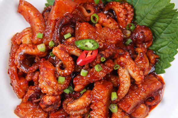 GGUB DDAK JUGGUMI MYUNG-GA from 태국 supplied by C.K. GLOBAL CO., LTD. - 문어 가공품