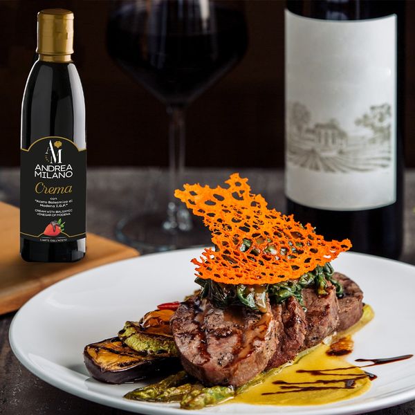 Glaze with Balsamic Vinegar of Modena from 이탈리아 supplied by Acetificio Andrea Milano srl - Vinaigrette - Creamy Balsamic 샐러드 드레싱