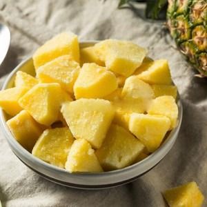 Frozen pineapple from Vietnam supplied by AGRIHUB - Queen (=Common Rough) Frozen Pineapple