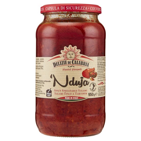 Delizie di Calabria 'Nduja - spreadable salami from 이탈리아 supplied by DELIZIE DI CALABRIA SRL - Seasoned 돼지고기 통조림