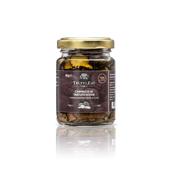 Kosher Summer Truffle Carpaccio 80 gr from 이탈리아 supplied by Truffleat - 기타 소스상품