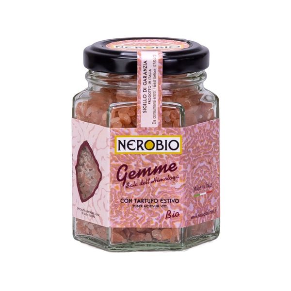 Himalayan salt with truffle from Italy supplied by Nerobio Tartufi - Az.Agricola Polverari Rosetta - Truffle Salt
