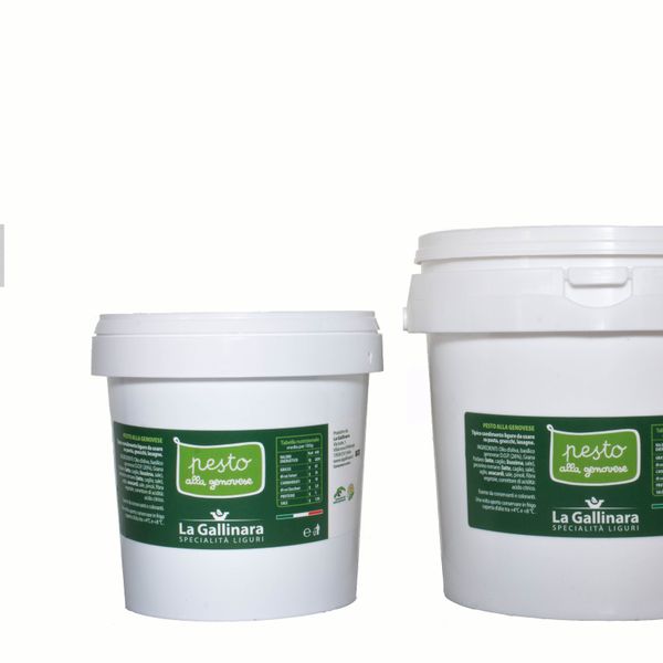 BASIL GREEN PESTO FOR HORECA from 이탈리아 supplied by La Gallinara Srl - Green 기타 소스상품