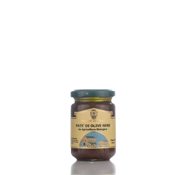 Principe di Gerace® Organic Black Olives Patè , 100% Product of Italy from 이탈리아 supplied by Mediterranea Foods - Pasteurized 올리브 가공품
