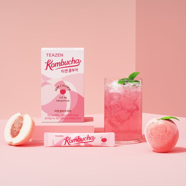 Kombucha peach 10ST from 대한민국 supplied by TEAZEN INC. - 과일차