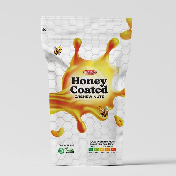 ULTIMO CASHEW NUTS - Honey-Coated Nuts from Ghana supplied by AgroKings Limited - Cashew Nut Kernel