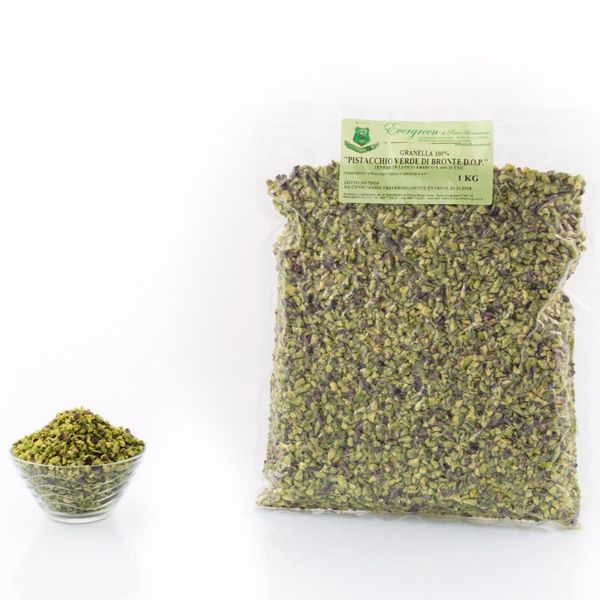 GRANELLA 100% ``PISTACCHIO VERDE DI BRONTE D.O.P.`` from 이탈리아 supplied by Evergreen - Excellent Quality 피스타치오 알맹이